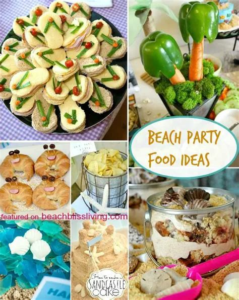 beach themed party food|beach themed snacks party names.